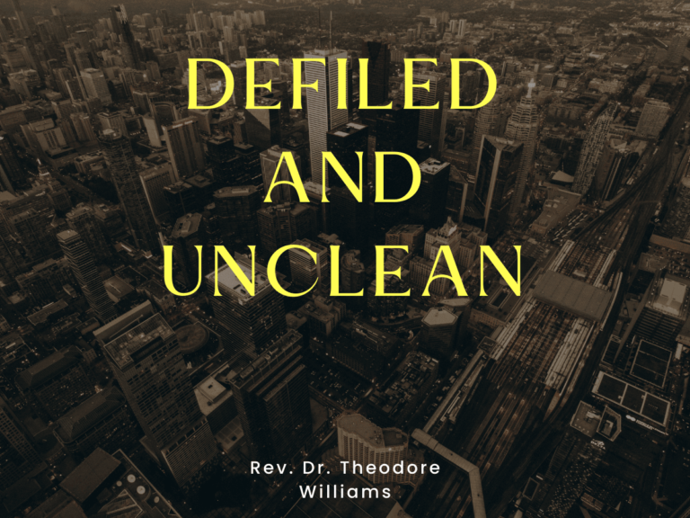 Defiled and Unclean - m