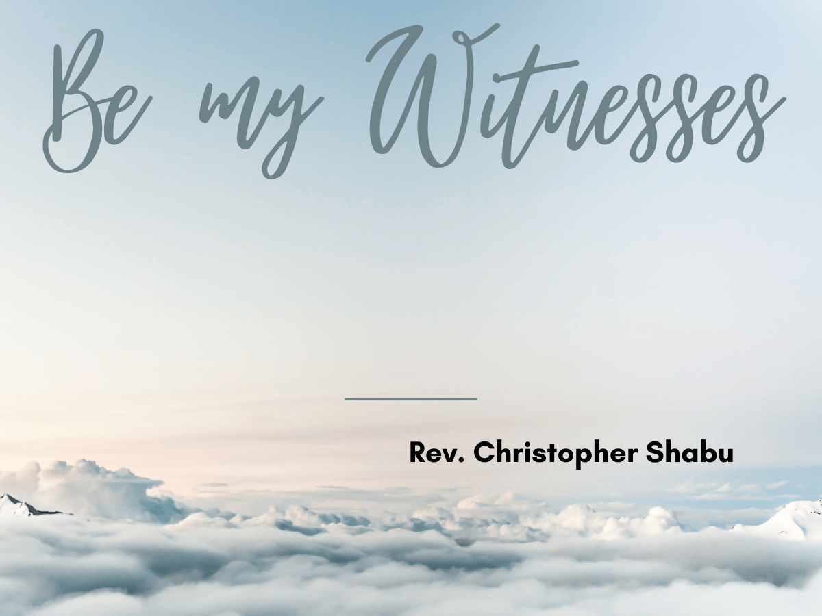 Be my Witnesses - m