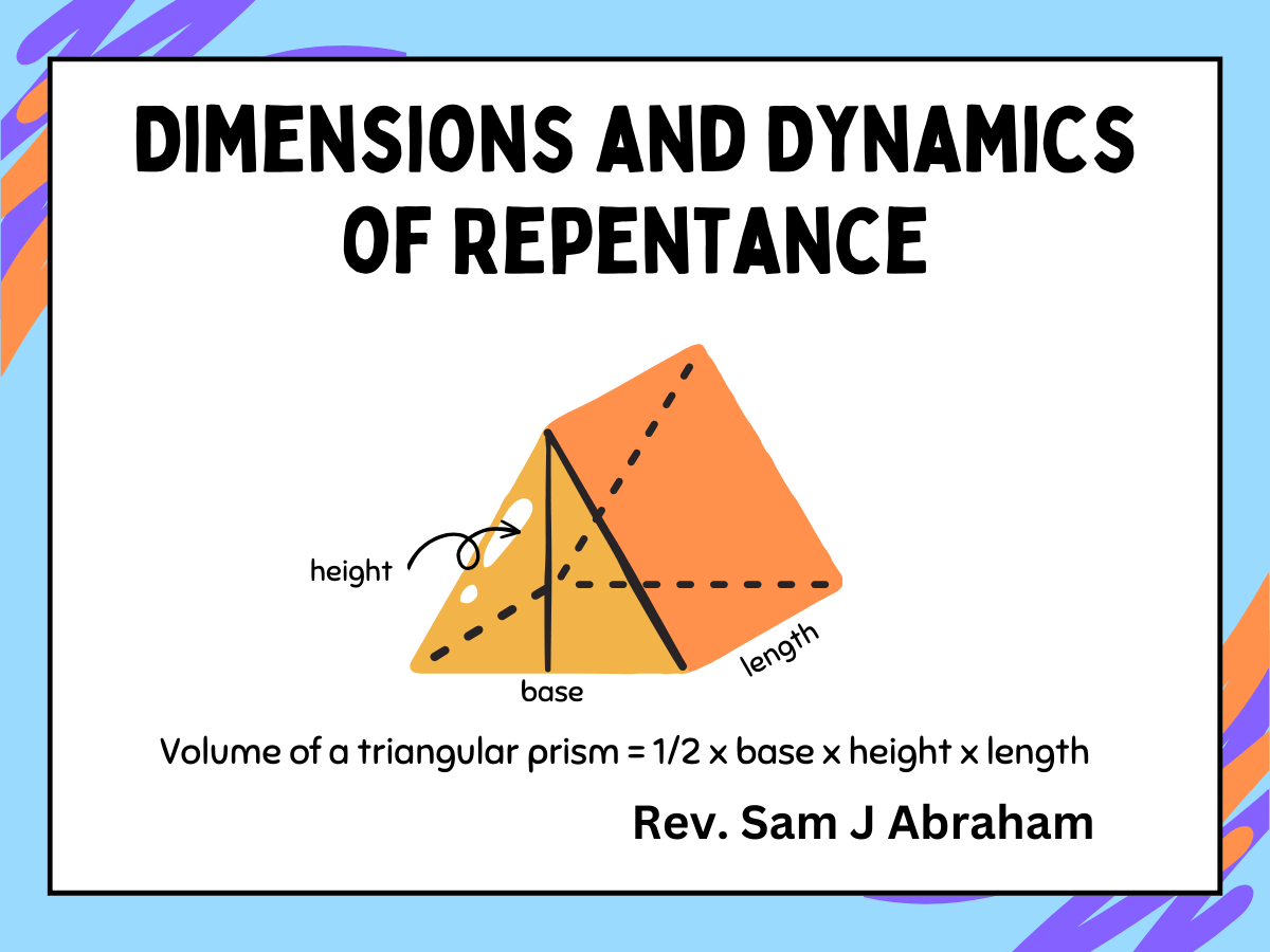 Dimensions and Dynamics of Repentance - m