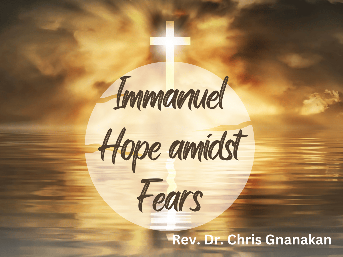 Immanuel Hope amidst Fears - m