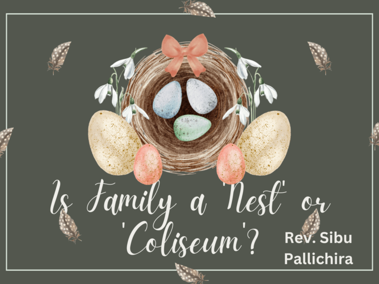 Is Family a 'Nest' or 'Coliseum' - m