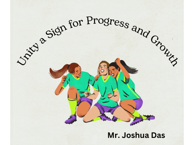 Unity a Sign for Progress and Growth - m