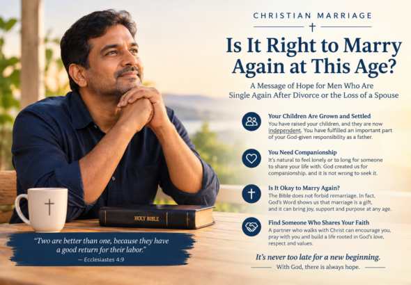 Christian Marriage for Men in Later Life: Is It Right to Marry Again?